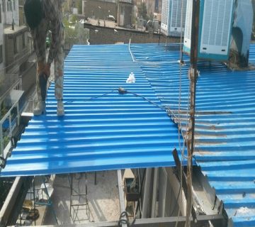 اجرای سقف تراس