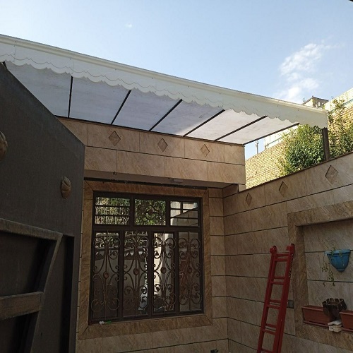 ساخت سقف حیاط خلوت