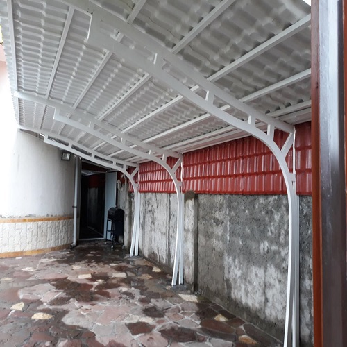 سقف فلزی پارکینگ