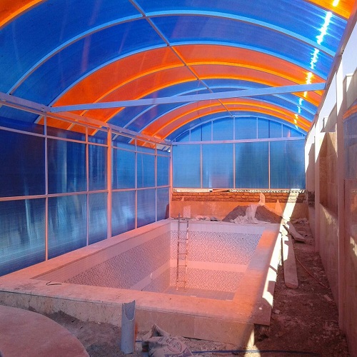 مجری سقف پلی کربنات