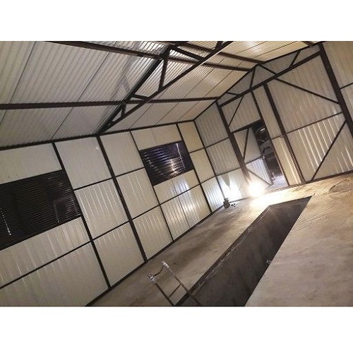 پوشش سوله با ورق ذوزنقه